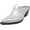 Soave, variant on Sartore Women's Capra Laminata Argento Soave Leather Pump - 6M