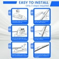 thumbnail image 6 of VYAOP Windshield Wipers Replacement for 2011-2020 Toyota Sienna OEM Quality All Season Wiper Blades 28" 20" 16" (3 Pack), 6 of 9