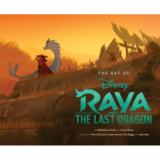 THE ART OF RAYA AND THE LAST DRAGON Chronicle books Pasta Dura