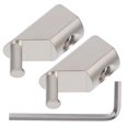 thumbnail image 1 of Phenofice 2Pack Amp Input Reducer Aluminum Alloy Silver Amp Reducer For Car Audio Equipment Powerful Power Output, 1 of 8