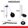 thumbnail image 2 of HERRAJE DE REPARACION WC SANITARIO 2" Coflex PS-A005, 2 of 3