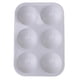 thumbnail image 1 of White Watercolor Palette, 6 Well Rectangular Paint Palettes 30PCS, 1 of 5
