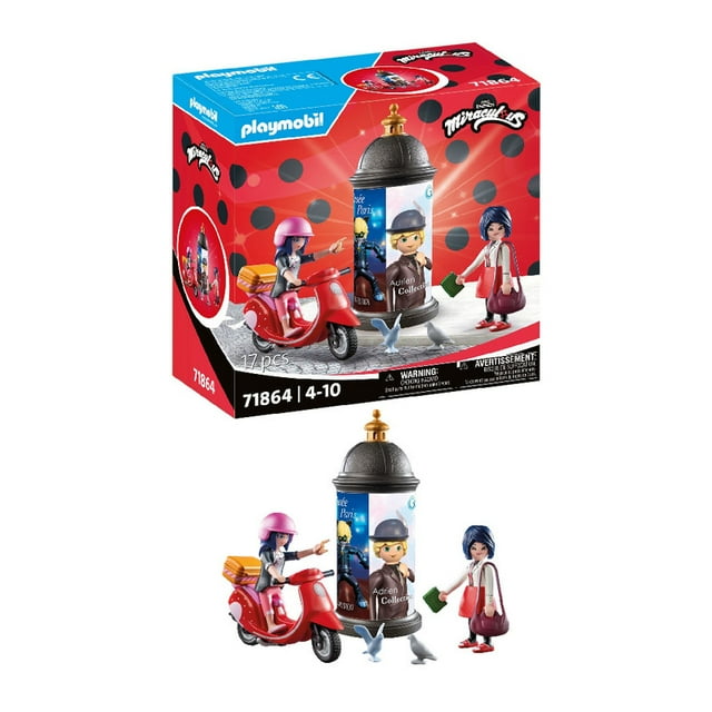 Set de Juego Playmobil paseo en scooter por Paris 71864