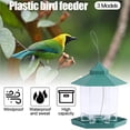 thumbnail image 2 of Matsuzay Alimentador colgante para pájaros salvajes, comederos para pájaros al aire libre, contenedor de comida, comedero para pájaros Gazebo para Almacenamiento y organización del hogar Matsuzay HA023519-00, 2 of 4