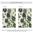 thumbnail image 4 of Yayeee Garden Flag 28"x40" Double Sided Outdoor Yard Lawn Holiday Decorations, Navy Flower, 4 of 6