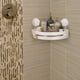 thumbnail image 4 of Bathroom Suction Organizer Corner Shower Shelf Suction Cup Wall Mounted Basket Triangles Bath Rack No-Drill Storage Holders Punch Storage Rack For Shampoo, 4 of 6