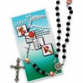 thumbnail image 1 of Fashion Boys Black Baseball Sports Rosary Made In China -Jewelry By Sweet Pea, 1 of 4