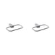 thumbnail image 1 of Kearding Soporte para bolsa de basura, cocina colgante, gran apertura, paquete de basura de plástico, cajón, estante de almacenamiento de residuos con Gris 2piezas Kearding CBP457331, 1 of 5