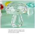 thumbnail image 3 of HONMEET Crystal Mushroom Sculpture Statue for Home and Office Decor, Elegant Modern Design Decorative Art Piece, 3 of 8