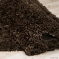 thumbnail image 3 of Allstar Charcoal Solid Thick Modern Shaggy Area Rug (4' 11" x 6' 11"), 3 of 6
