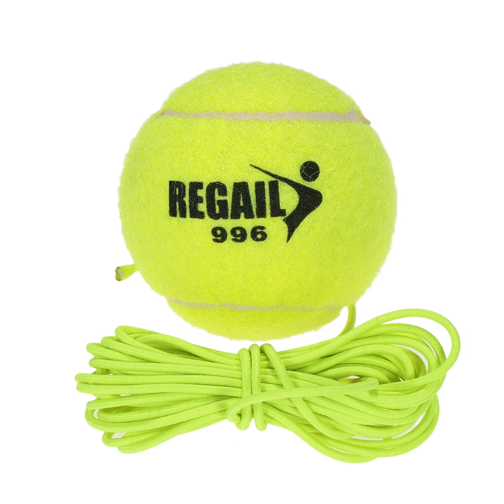 Rubber Tennis Balls Trainer Tennis Ball with String T0Y3 