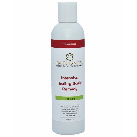 Intensive Healing Scalp Remedy with Colloidal Oatmeal  Tea Tree Oil  Willow Bark and Activated Charcoal : For Seborrheic Dermatitis  Scalp Eczema  Psoriasis and Dandruff