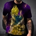 thumbnail image 1 of Camiseta de Dragon Ball para hombre, ropa de gran tamaño para bebé, niño, Anime, novedad, 1 of 4