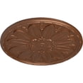thumbnail image 3 of 40"OD x 1 7/8"P Delfina Ceiling Medallion, Hand-Painted Polished Copper, 3 of 5