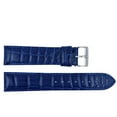 thumbnail image 1 of Euro Collection Handmade Blue Alligator Grain Leather 16mm Watch Strap, 1 of 1