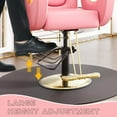 thumbnail image 5 of Rugerasy 360 Degrees Rotation Barber Salon Chair,Height Adjustable Hydraulic Hair Reclining Salon Chairs,,Multi-Function for Barbershop,Pink, 5 of 8
