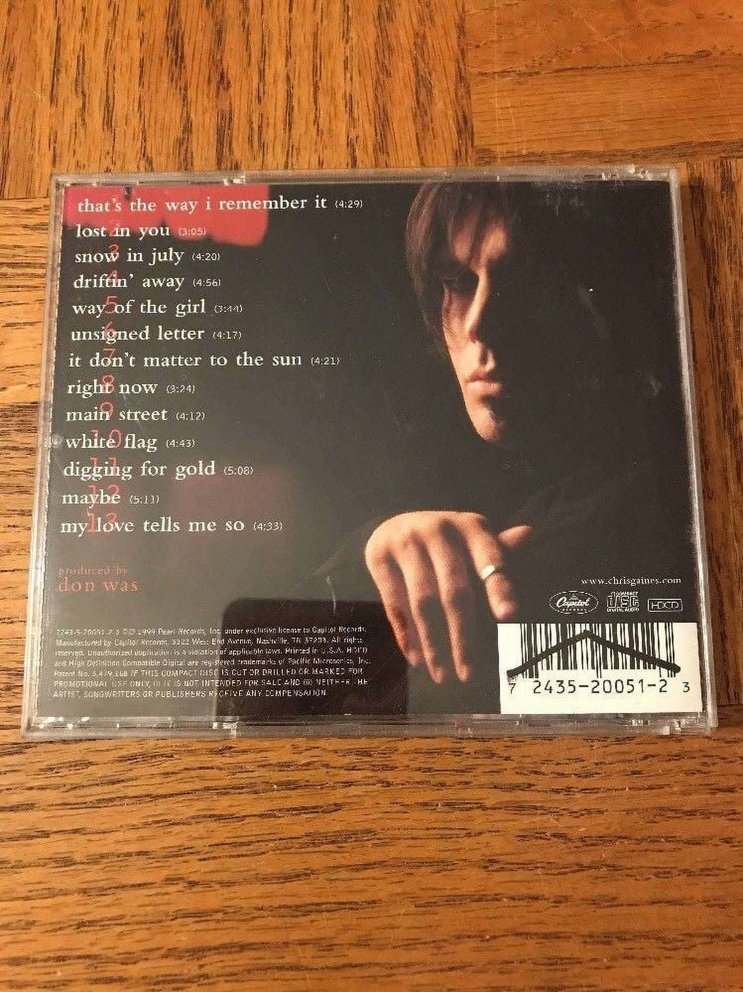 In the Life of Chris Gaines by Garth Brooks (CD, Oct-1999, Capitol