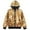 Gold, variant on Winter Coats for Men Sequin Zip up Long Sleeve Party Disco Sparkly Hooded Jacket Tops Mens Jacket Gold M