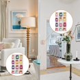 thumbnail image 4 of Yayeee Blank Wall Plate Cover 1-Gang 4.5"x2.7" Home Unused Decorative Outlet, Colorful Jam, 4 of 7