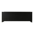 thumbnail image 6 of Kate and Laurel Meridien Wood Wall Shelf, Black 24x8x24, 6 of 9