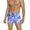 Pattern6 - Blue Camouflage, variant on Mens' Athletic Swim Briefs Quick Dry Square Leg Swimsuits Brief Swimsuit