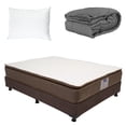 thumbnail image 1 of Colchón Individual Nautilus Restonic + Box + Almohada Oso + Edredón Homy, 1 of 9