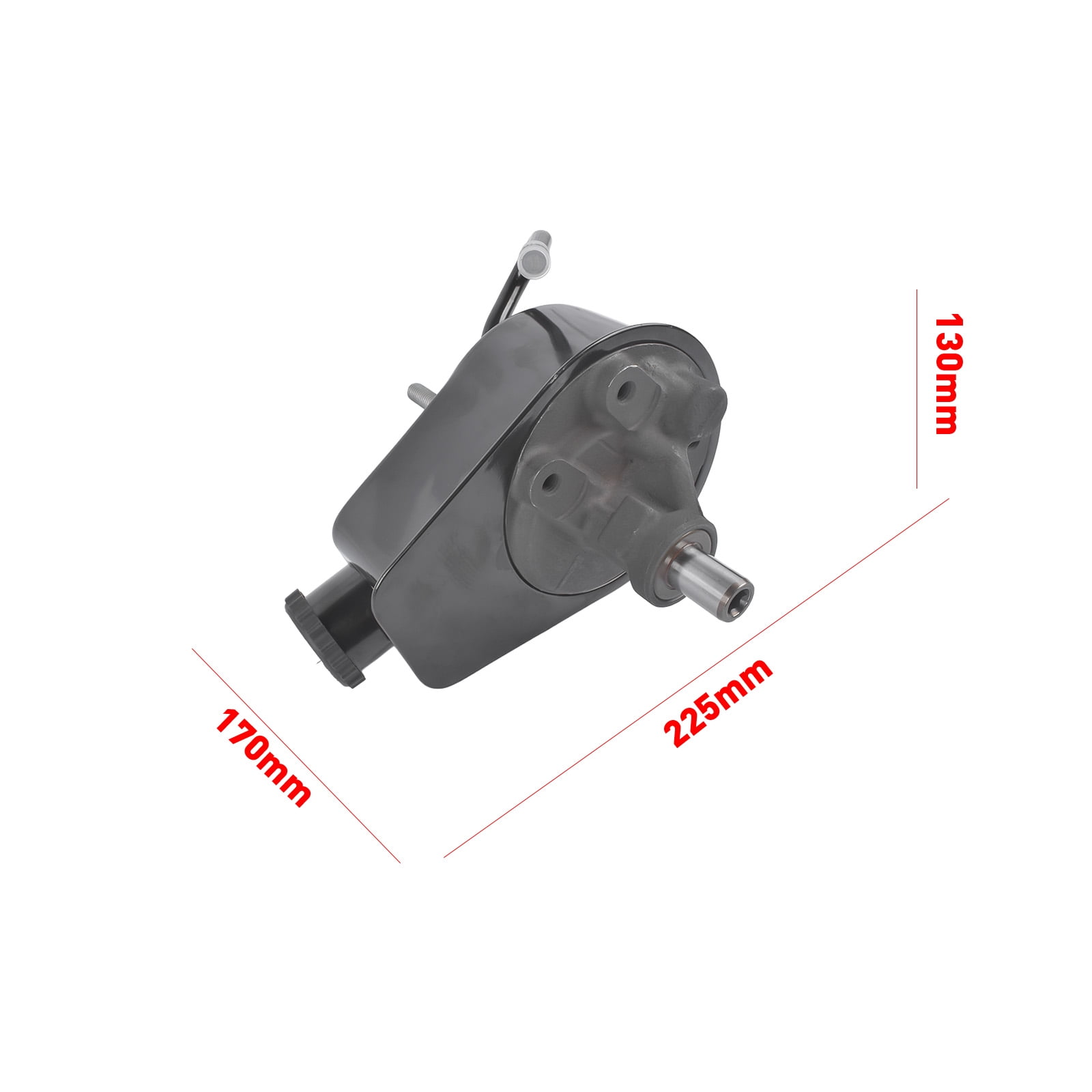 NEWZQ Front Power Steering Pump with Pulley for Chevrolet GMC C1500 K2500 Pickup SUV 1990-1995 1Pc