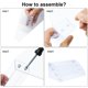 thumbnail image 5 of Organizador de esmaltes de uñas KINGROW, expositor acrílico de 4 capas, 5 of 6
