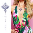thumbnail image 2 of Juego Pegatinas Tatuaje Con Ramo Flores Silvestres Pequeñas 10 Uds. Impermeables para Adultos Y, 2 of 9