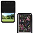 thumbnail image 2 of XYZCANDO Hummingbird Flower RV Door Window Shade Foldable Camper Blinds for Travel Trailers RV Window Cover RV Window Curtains Camper Camper Shades with UV Protection and Privacy Features Black, 2 of 7