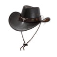 thumbnail image 1 of Sombrero de vaquero Strade Fareast Limited Marrón oscuro, 1 of 8