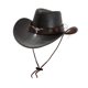 thumbnail image 1 of Accesorios de sombrero de vaquero occidental Sombrero de jazz para festival de música Escenario Actuación Playa Marrón oscuro, 1 of 8
