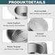 thumbnail image 3 of Multi-Functional Drain Basket, Stainless Steel Swan Sink Strainer Basket, Tap Hanging Filter Basket, 3 of 5