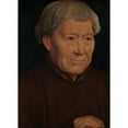 thumbnail image 2 of Hans Memling 14x18 Gold Ornate Wood Frame and Double Matted Museum Art Print Titled - Portrait of an Old Man (ca. 1475), 2 of 4