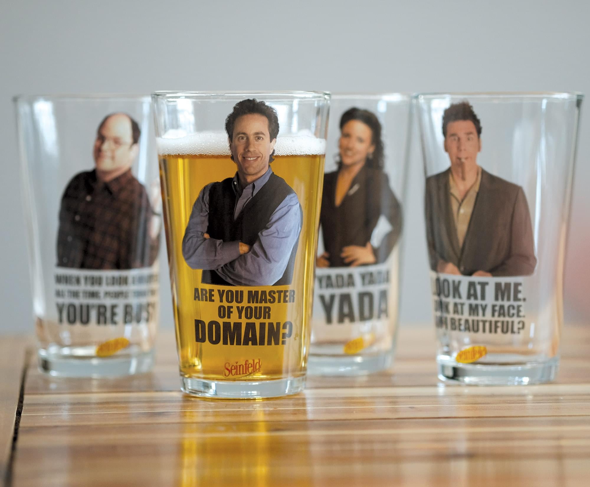 Very Nice Seinfeld Advertising Collectible Glass Marble 