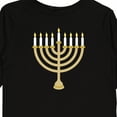 thumbnail image 4 of Inktastic Chanukah Hanukah Menorah Boys or Girls Long Sleeve Toddler T-Shirt, 4 of 5
