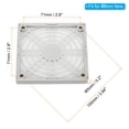 thumbnail image 2 of Unique Bargains 80mm Fan Finger Grill Grill Protector Guard Fan Protective Cover 8 Pack, 2 of 6
