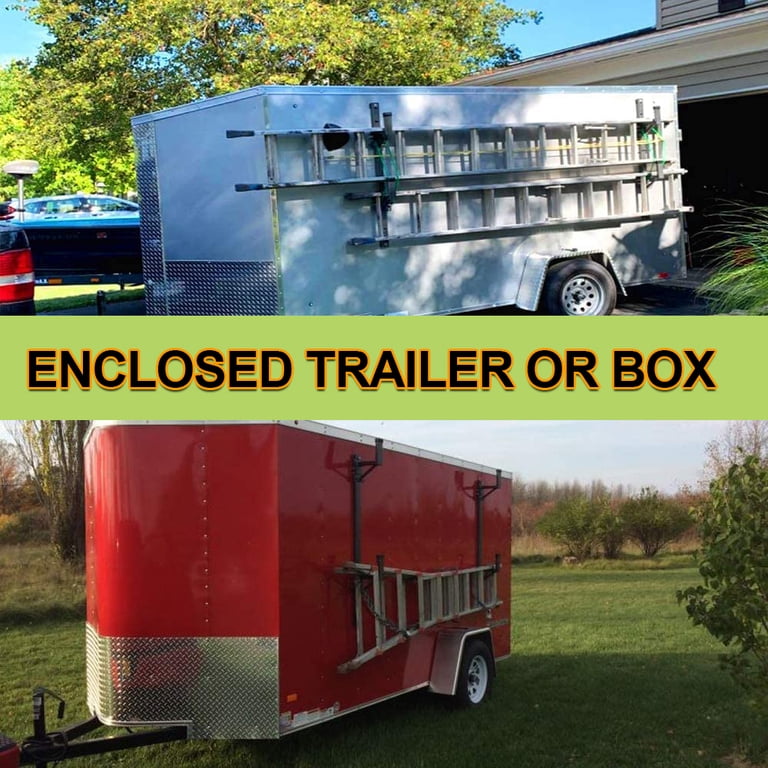 Best Ladder Racks for Enclosed Trailers: Top Solutions for Efficient Transport