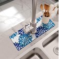 thumbnail image 2 of Kitchen Sink Splash Guard Faucet Mat -1 PC Super Absorbent Fast Drying Mat Sink Gadgets-Splash Guard Behind Faucet Drip Catcher for Kitchen, Bathroom,Sink Mat, Dish Drying Mat, Bathroom(15" X 5.5" ), 2 of 5