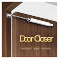 thumbnail image 3 of Automatic Door Soft Close 90 Degrees Door Closer 35KG Pneumatic Adjustable Speed Positioning ,Easy to Install, 3 of 6