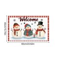 thumbnail image 3 of Festive Christmas Doormat Non Slip Indoor/Outdoor Holiday Rug for Home Decoration Perfect for Adding Festivity To Your Home!, 3 of 4