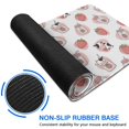 thumbnail image 6 of Long Mouse Pads for Desk,White Cow Strawberry Jar Pattern Desk Mats on Top Of Desks, Desk Mouse Pad Extra Large with 3mm Non-Slip Base and Stitched Edge for Gaming,Office,Work,Home 47.3"x23.6", 6 of 6