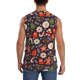 thumbnail image 4 of Fotbe Winter Holiday Christmas Men's Camiseta sin Mangas Estampada para Hombres, Playera Casual para Gimnasio, Entrenamiento, Playa-Large, 4 of 7