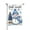 Color 4, variant on JOOCAR Hello Winter Snowman Garden Flag for Winter Christmas Home Outdoor Garden Yard Door Decor 12x18 inch