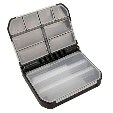 Tackle Box Fishing Outdoor Abs Accessories Adjustable Black/White Parts