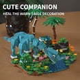thumbnail image 3 of GZBrick Dinosaur World Building Sets Compatible with Lego Animals Forest Riverside Brachiosaurus for Adults Boy 541PCS, 3 of 7