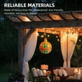 thumbnail image 3 of Globo de Navidad Globo inflable de Navidad, bola de Navidad de PVC, adorno impermeable de gran tamaño para decoración de patio, fiesta de boda al aire libre, Navidad, Año Nuevo Abanopi Globo de Navidad, 3 of 7