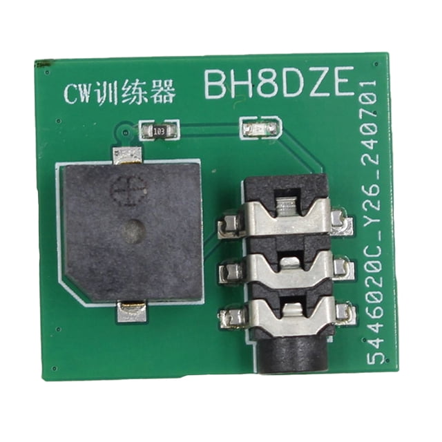 Morse Key Trainer Mini CW Utilizando La Herramienta Configuración Batería CR2032