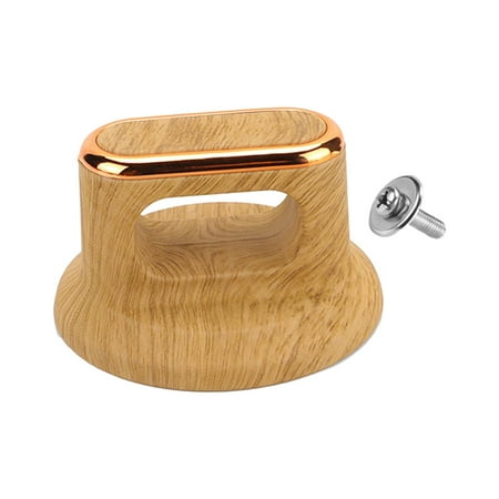 

TISHITA Pot Lid Cover Knob Handle Kitchen Cookware Knob Handle Lid Knob Caps Pot Lid Knobs Universal Lid Handle for Saucepan Lids Light Wood