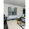 thumbnail image 4 of "Blue Songbird" Painting Print on Brushed Aluminum, 4 of 5